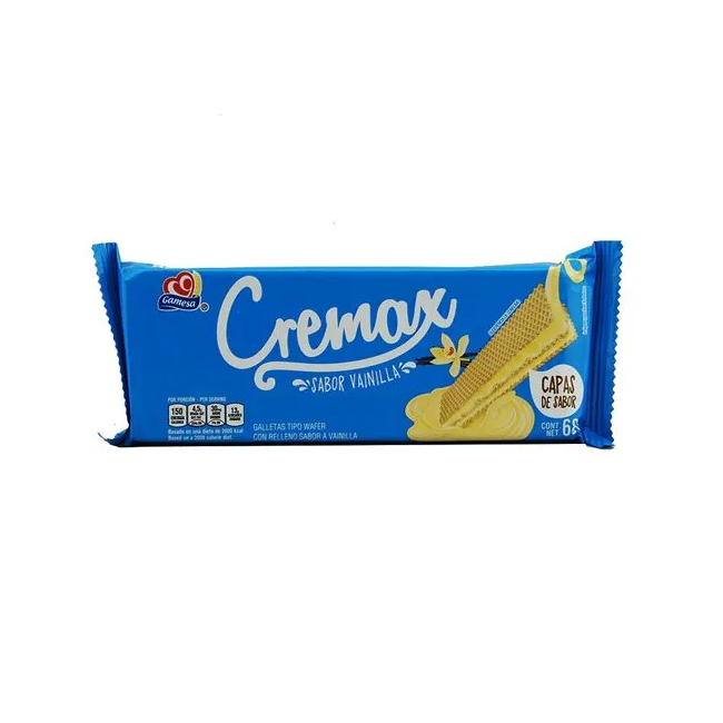 GALLETA CREMAX VAINILLA