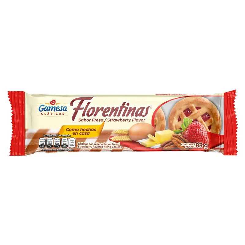 GALLETA FLORENTINA FRESA